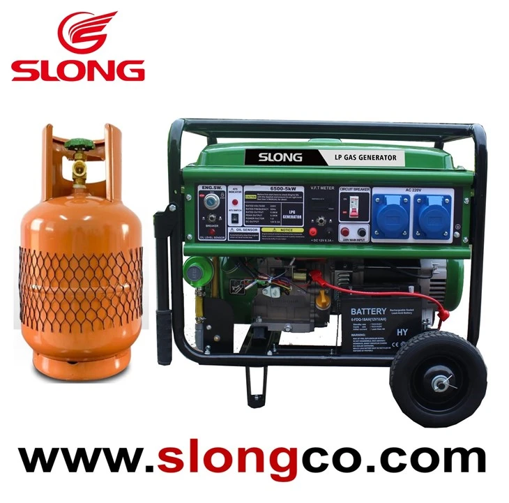 الصفحة الرئيسية الاستعداد غاز البترول المسال النقي بدء مولد 5KW