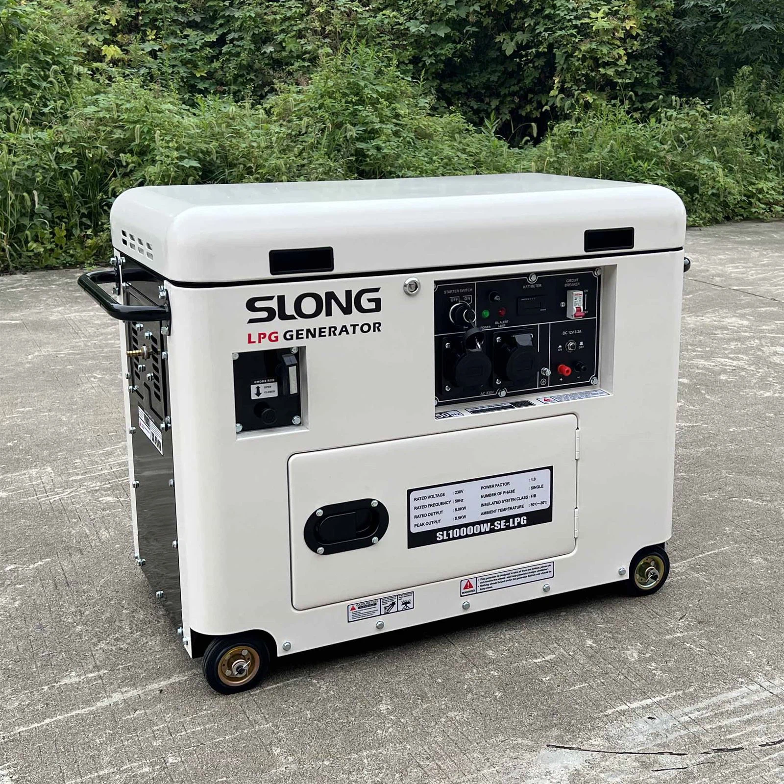 8kw lp gas generator