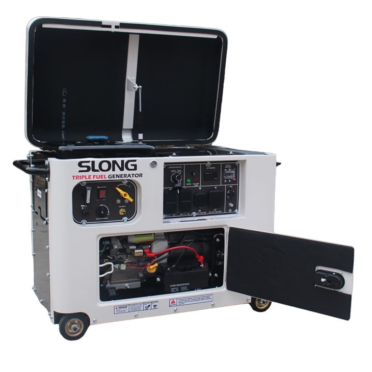 Silent 7500 Watt Tri Fuel Generator